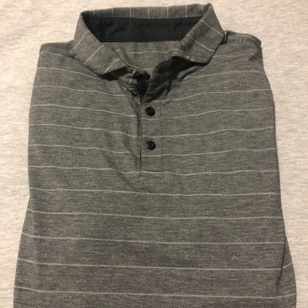 Lululemon Men’s Polo - Grey - LG